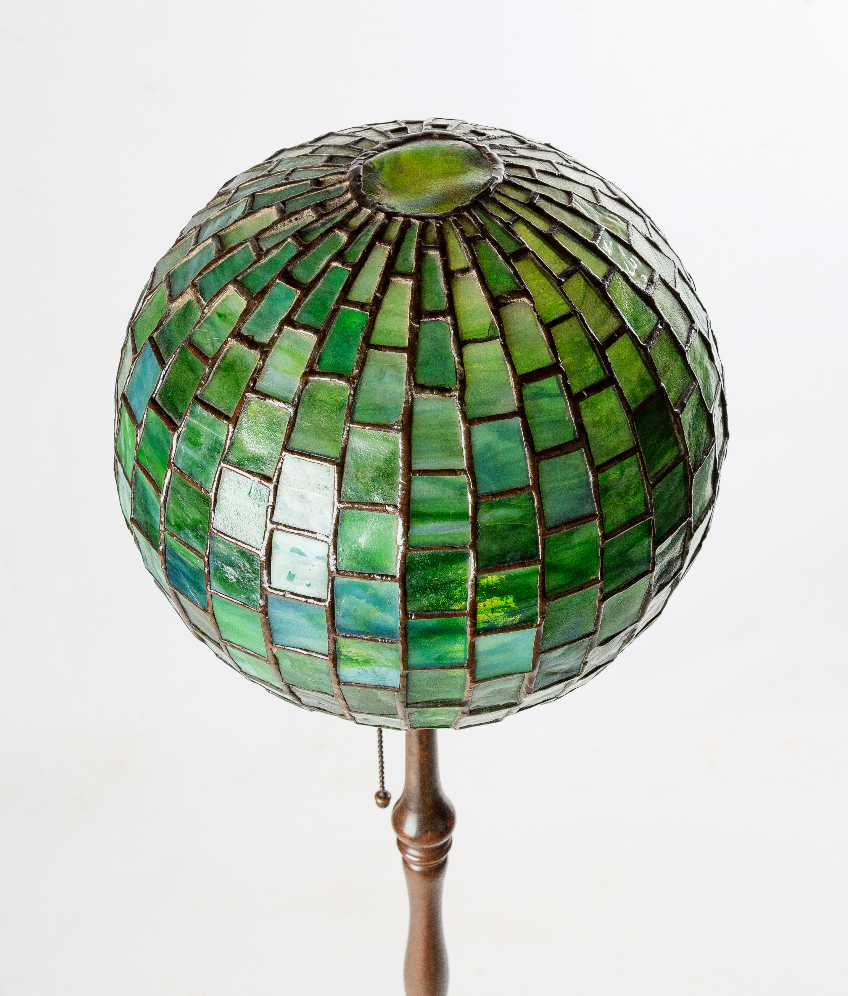 TIFFANY STUDIOS GEOMETRIC BALL WITH