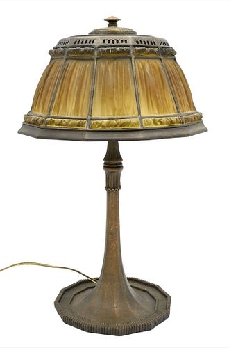 TIFFANY STUDIOS GILT-BRONZE AND