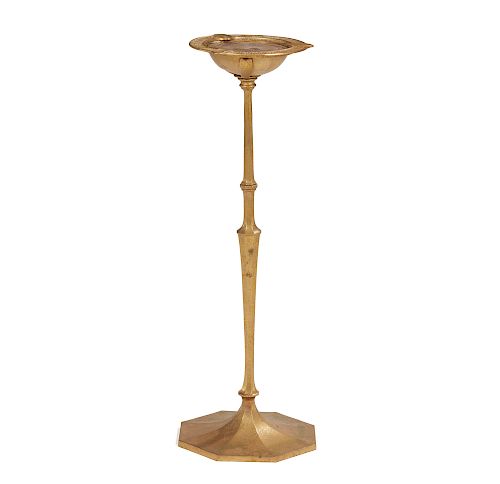 TIFFANY STUDIOS GILT BRONZE ASH