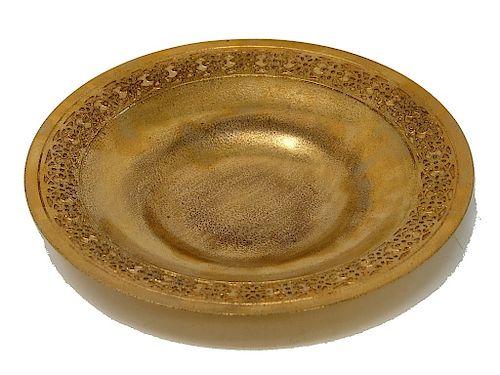TIFFANY STUDIOS GILT BRONZE