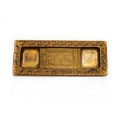 TIFFANY STUDIOS GILT BRONZE VE