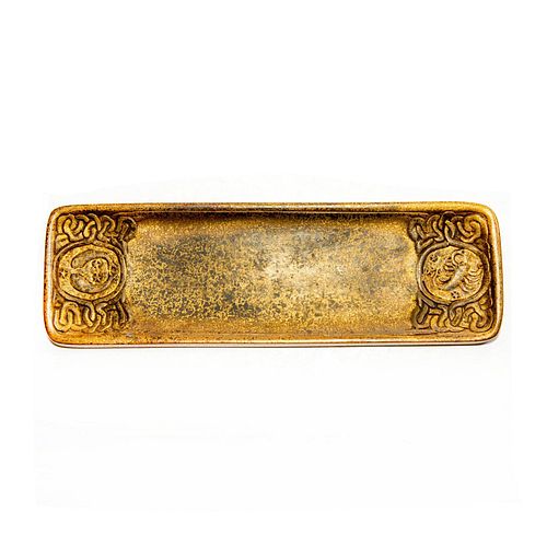 TIFFANY STUDIOS GILT BRONZE