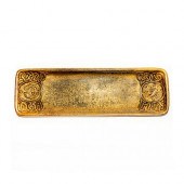 TIFFANY STUDIOS GILT BRONZE ZO
