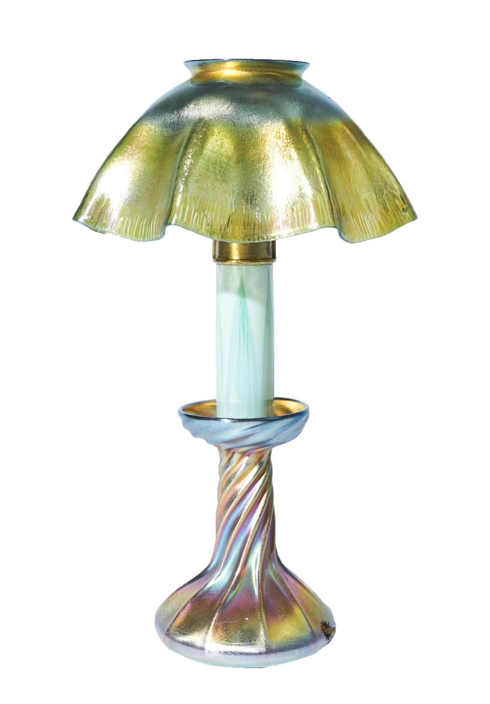 TIFFANY STUDIOS GOLD FAVRILE