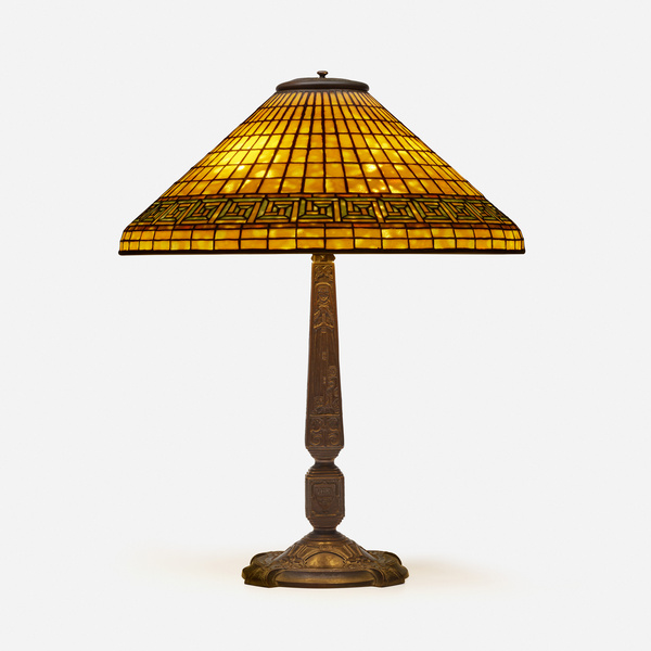 Tiffany Studios. Greek Key table