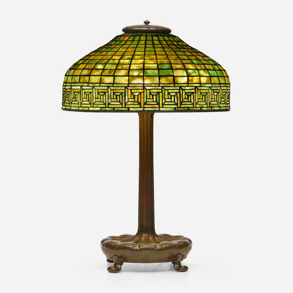 Tiffany Studios. Greek Key table