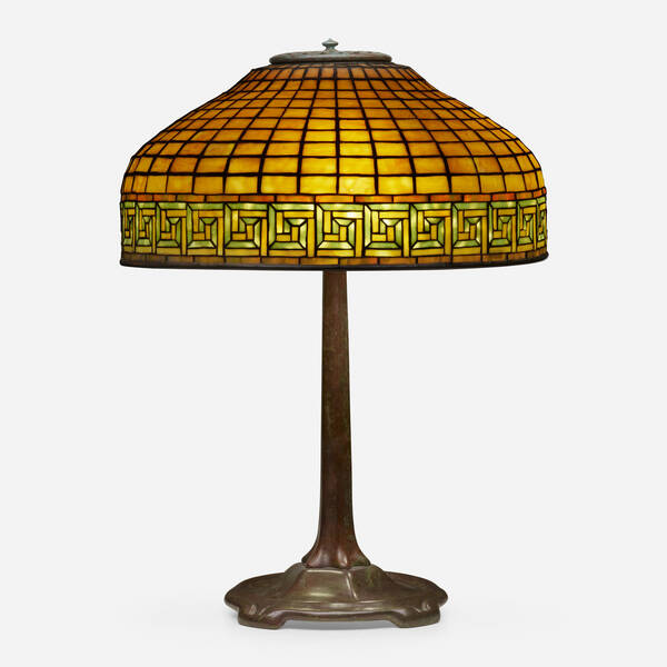 Tiffany Studios. Greek Key table
