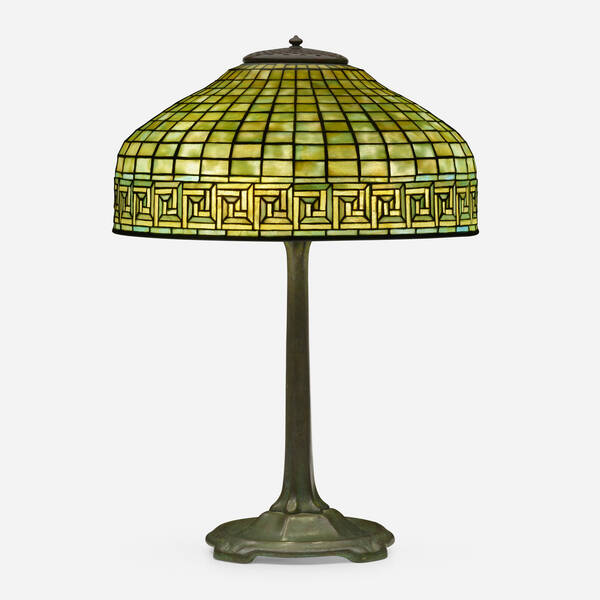 Tiffany Studios. Greek Key table