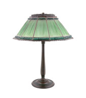 TIFFANY STUDIOS GREEN LINEN FO