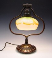 TIFFANY STUDIOS HARP LAMP 419