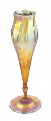 TIFFANY STUDIOS IRIDESCENT GOL