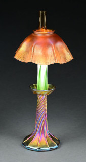 TIFFANY STUDIOS KEROSENE CANDL