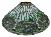TIFFANY STUDIOS LEADED GLASS "