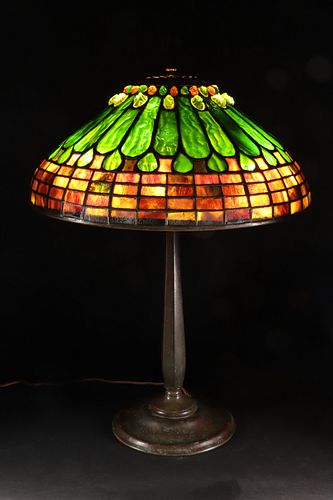TIFFANY STUDIOS LEADED STAINED