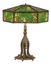 TIFFANY STUDIOS LILY PAD SLAG