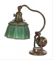TIFFANY STUDIOS LINENFOLD COUN