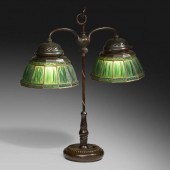 Tiffany Studios. Linenfold dou