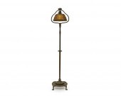 TIFFANY STUDIOS LINENFOLD FLOO