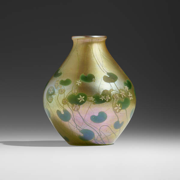 Tiffany Studios. Millefiori vase.