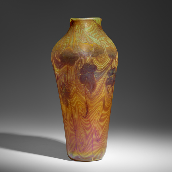 Tiffany Studios. Monumental vase