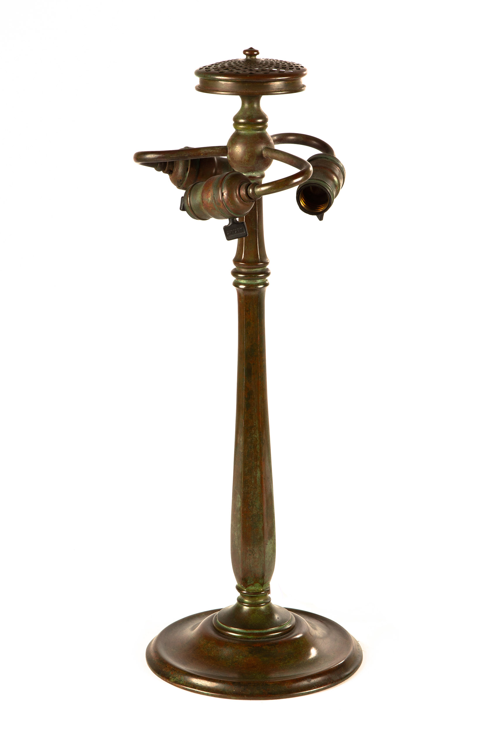 TIFFANY STUDIOS, NEW YORK LAMP BASE