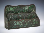 TIFFANY STUDIOS NY BRONZE GRAP