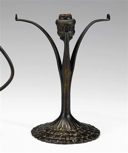 Tiffany Studios patinated bronze