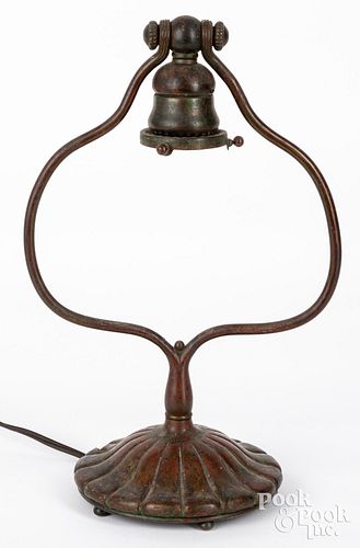 TIFFANY STUDIOS PATINATED BRONZE