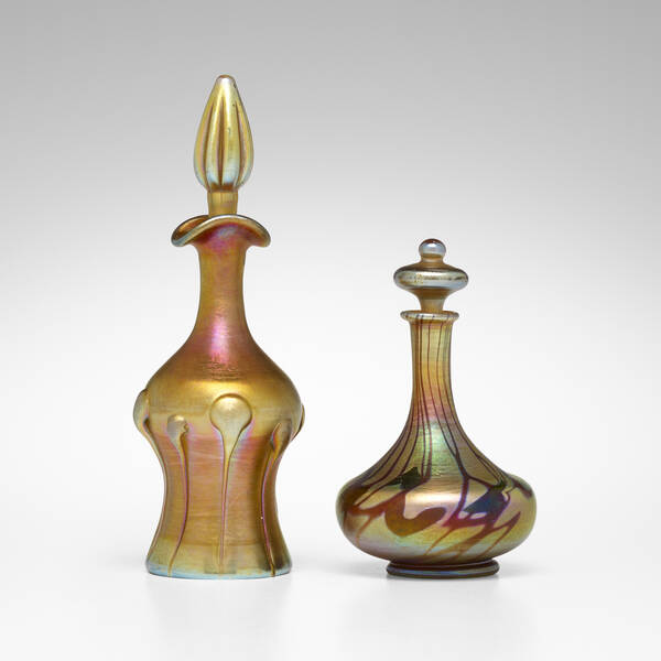 Tiffany Studios. Perfume bottles,