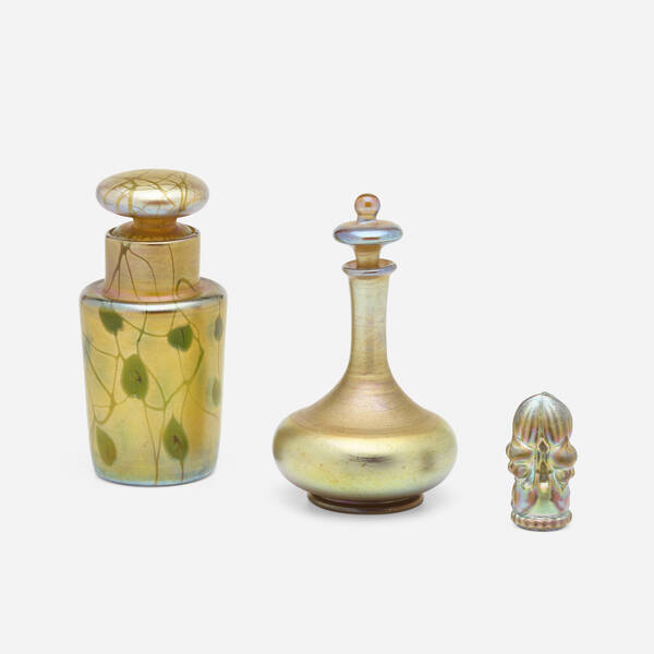 Tiffany Studios. Perfume bottles,