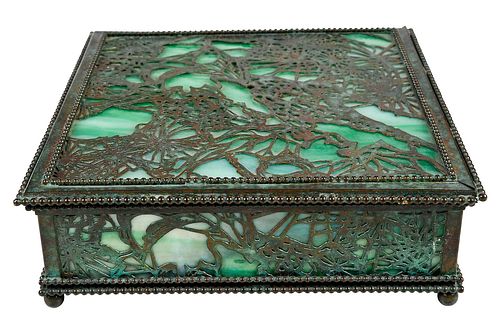 TIFFANY STUDIOS PINE CONE BRONZE