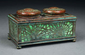 TIFFANY STUDIOS PINE NEEDLE DO