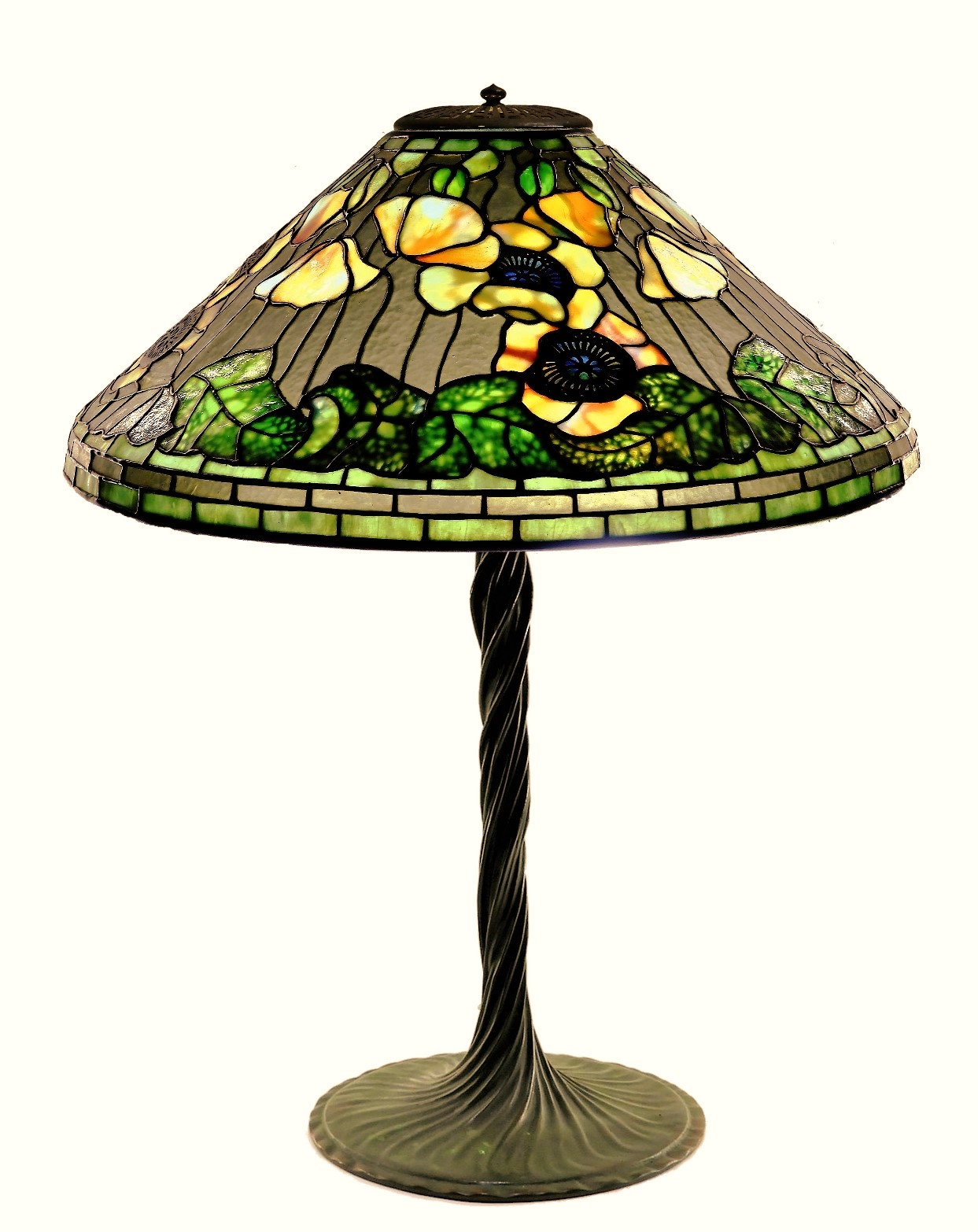 TIFFANY STUDIOS POPPY TWISTED