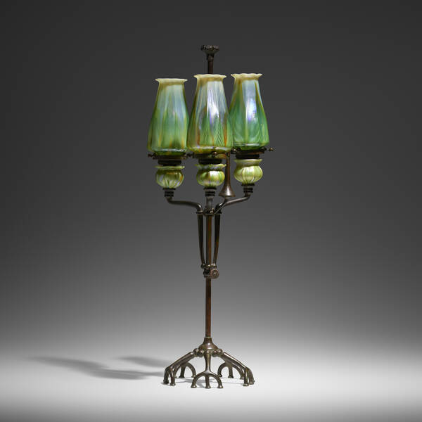 Tiffany Studios. Rare adjustable