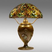 Tiffany Studios. Rare Peacock