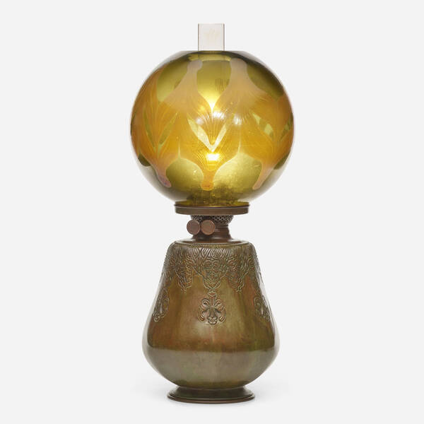 Tiffany Studios. Rare table lamp.