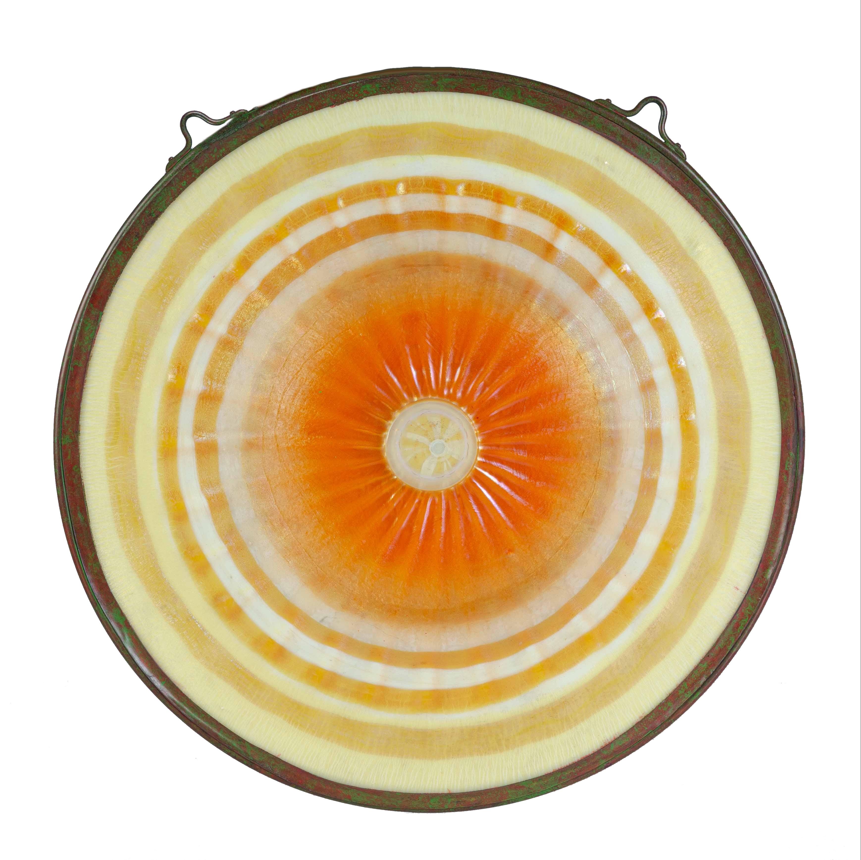 TIFFANY STUDIOS RONDEL Signed