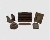 TIFFANY STUDIOS SEVEN PIECE PA