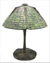TIFFANY STUDIOS STYLE BRONZE A