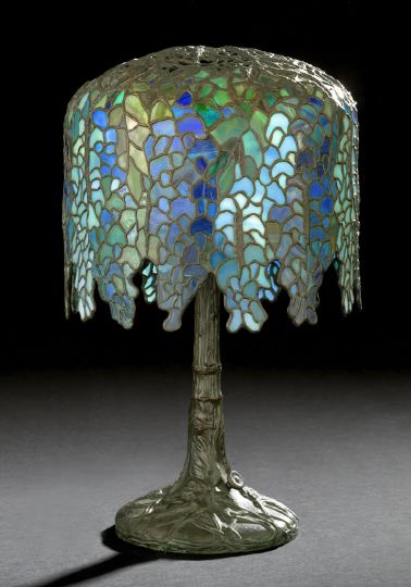 Tiffany Studios-Style Patinated