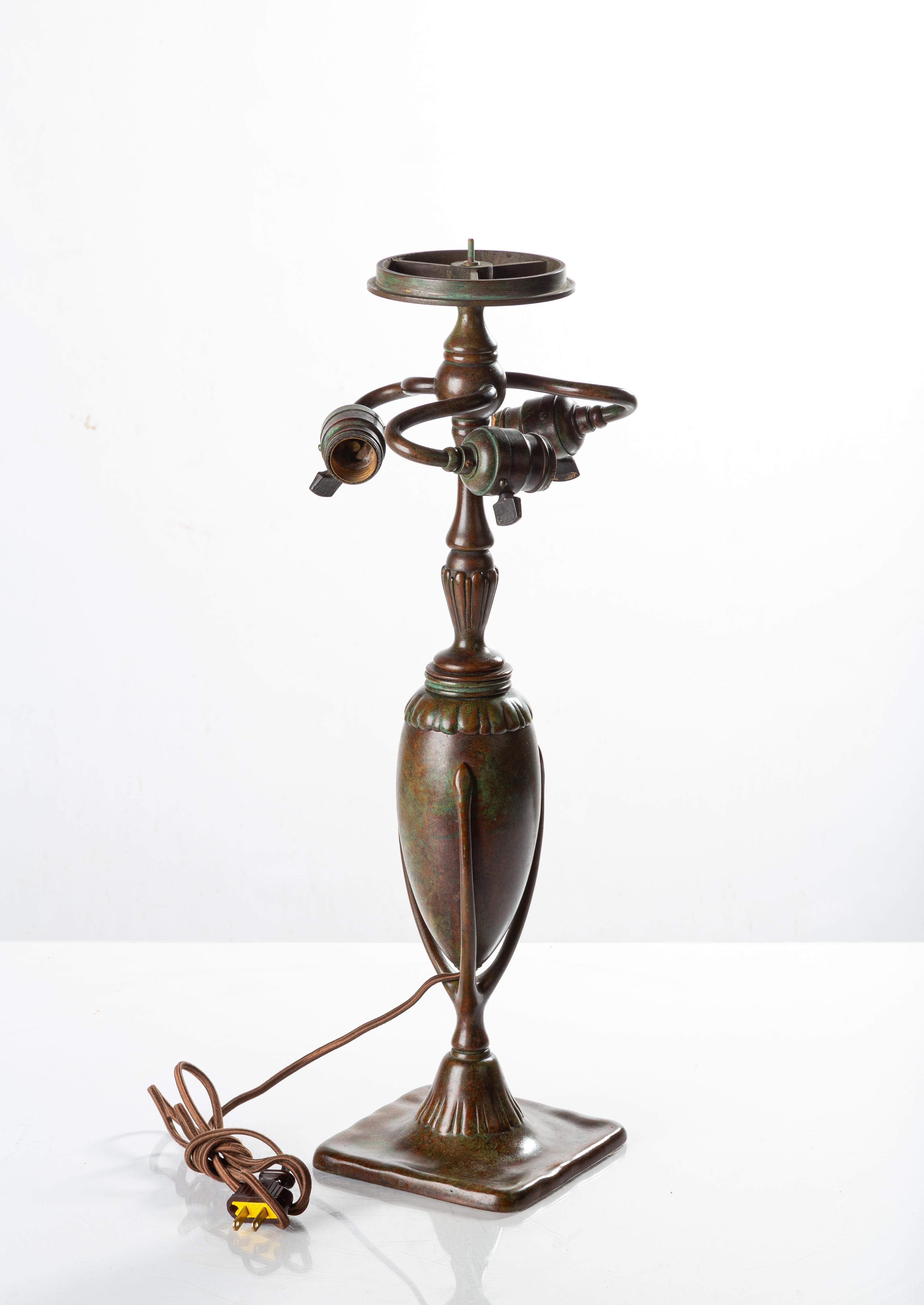 TIFFANY STUDIOS "TORPEDO" BRONZE