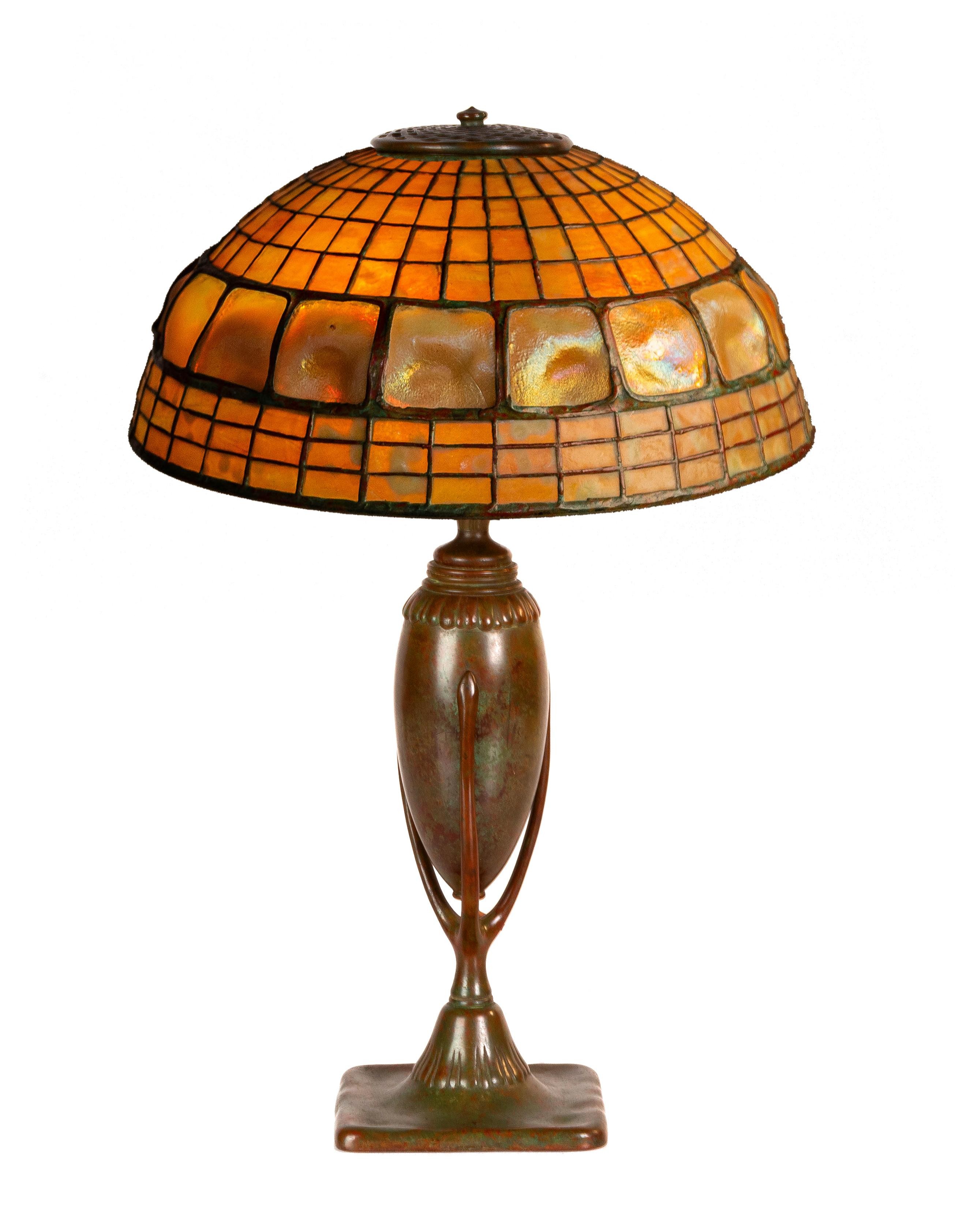 TIFFANY STUDIOS "TURTLE BACK" TABLE