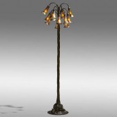 Tiffany Studios. Twelve-light