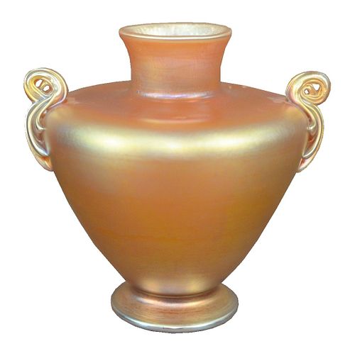 TIFFANY STUDIOS YELLOW FAVRILE