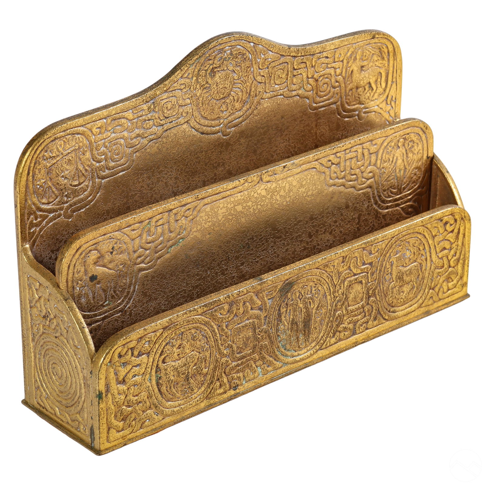 TIFFANY STUDIOS ZODIAC BRONZE