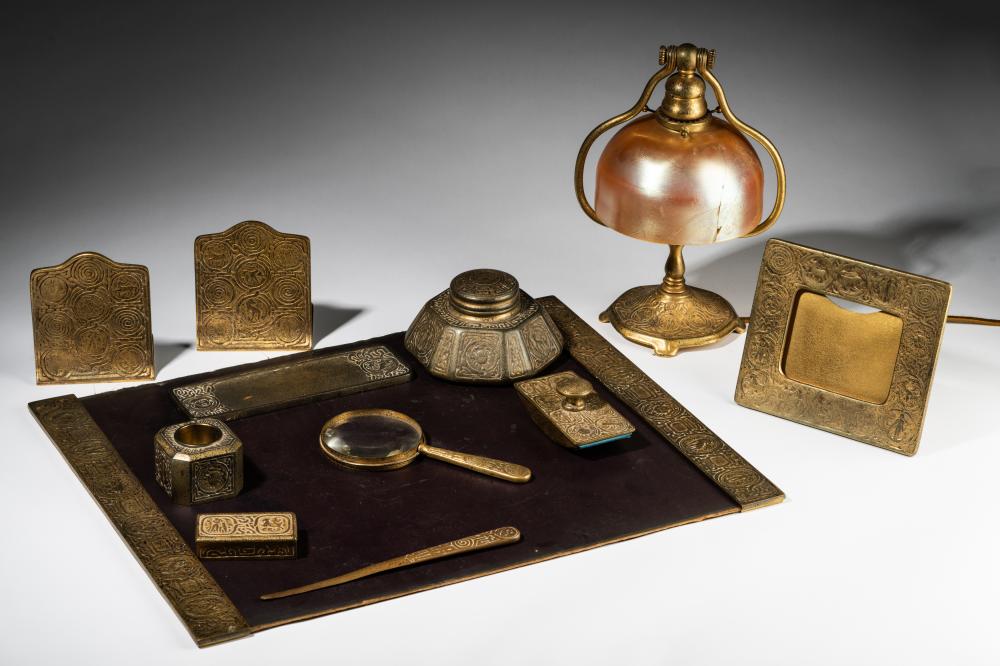 TIFFANY STUDIOS ZODIAC GILT