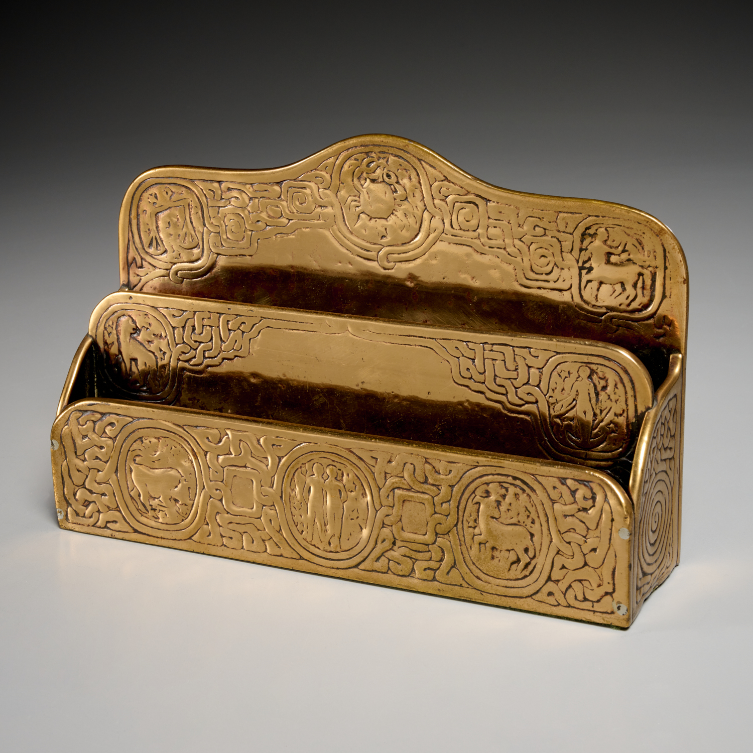 TIFFANY STUDIOS 'ZODIAC' LETTER
