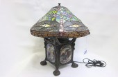 TIFFANY STYLE DRAGON FLY TABLE