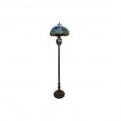 TIFFANY STYLE FLOOR LAMPVintag