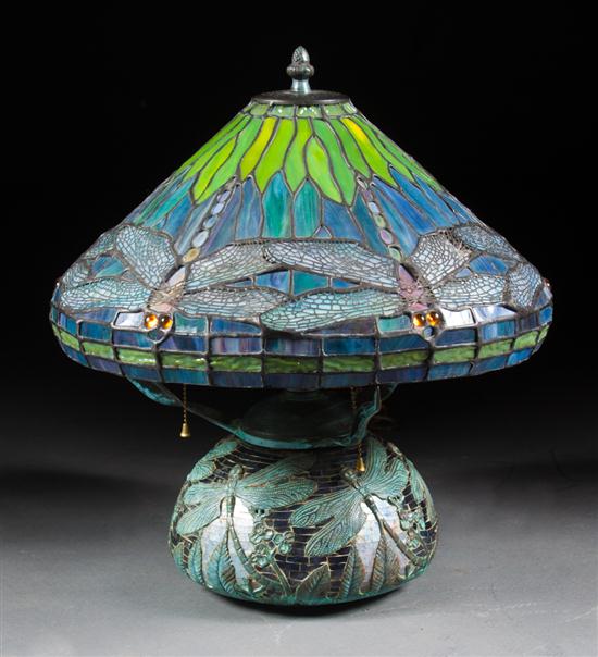 Tiffany style leaded glass